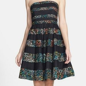 BETSEY JOHNSON FIT AND FLARE DRESS-SIZE10